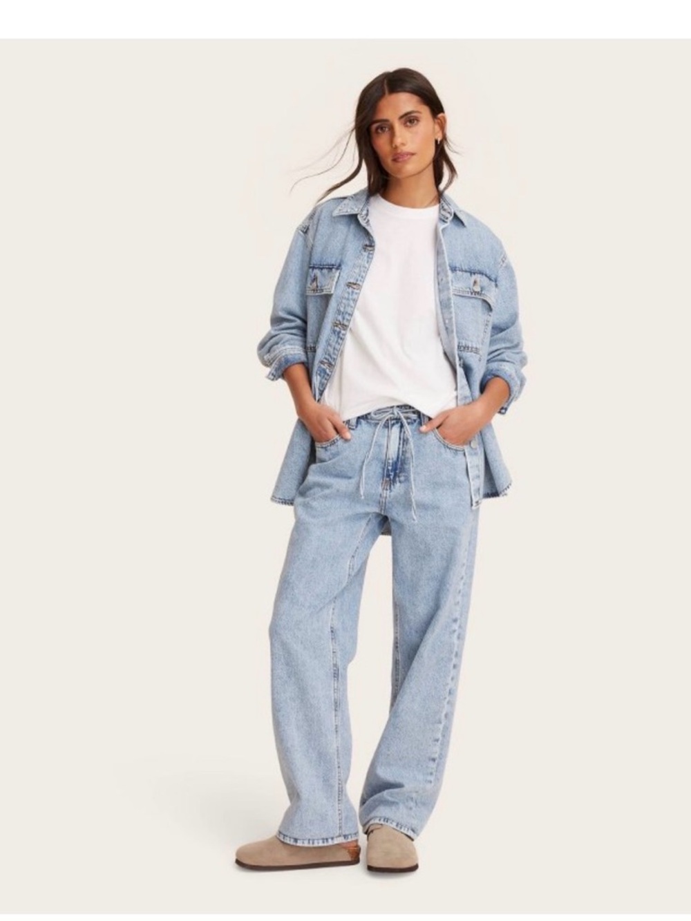 Parke x Target Women’s Drawstring Baggy Jean Size 6